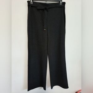 Dark Gray Wide-Leg Pants / Size L